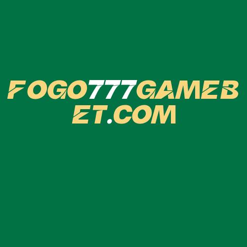 Logo da FOGO777GAMEBET